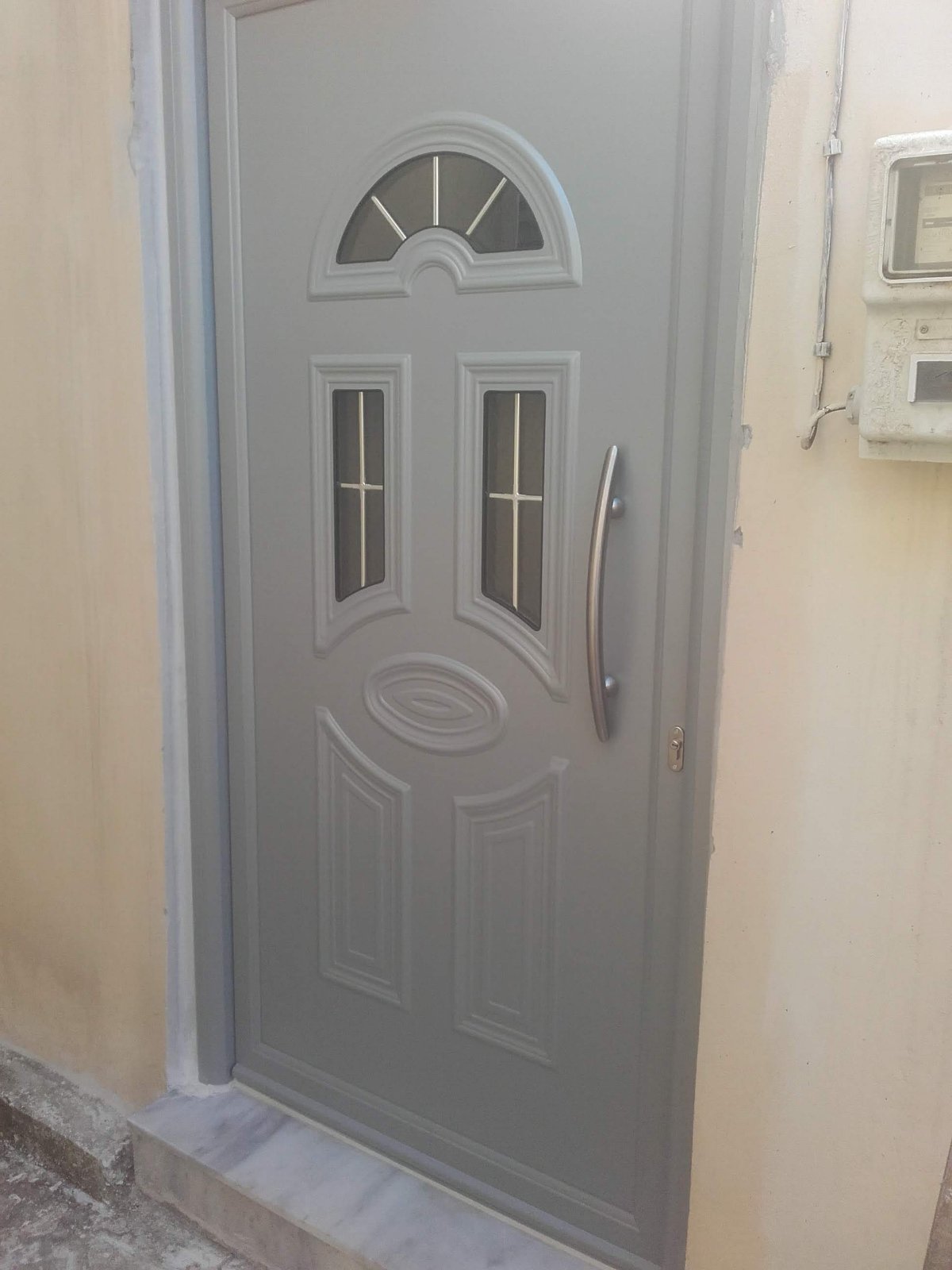 Αλουμίνια Αιτωλικό | Καραγιάννης | Πόρτα ασφαλείας(3)